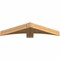 Ekena Millwork Bellingham Timber Gable Bracket, Western Red Cedar, 48"W x 10"H x 5 1/2"D x 5 1/2"F, 5/12 Pitch GBW048X10X0606BEL00SWR - alternate 3